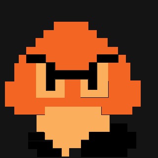 Super Mario Bros - Goomba 8 bits » Emblems for Battlefield 1 ...